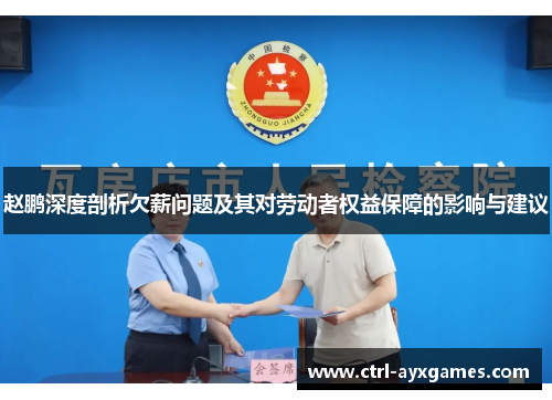 赵鹏深度剖析欠薪问题及其对劳动者权益保障的影响与建议 赵鹏深度剖析欠薪问题及其对劳动者权益保障的影响与建议