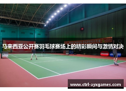 马来西亚公开赛羽毛球赛场上的精彩瞬间与激情对决